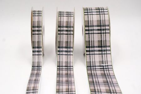 Gedämpfte Erdtöne Karoband_AI